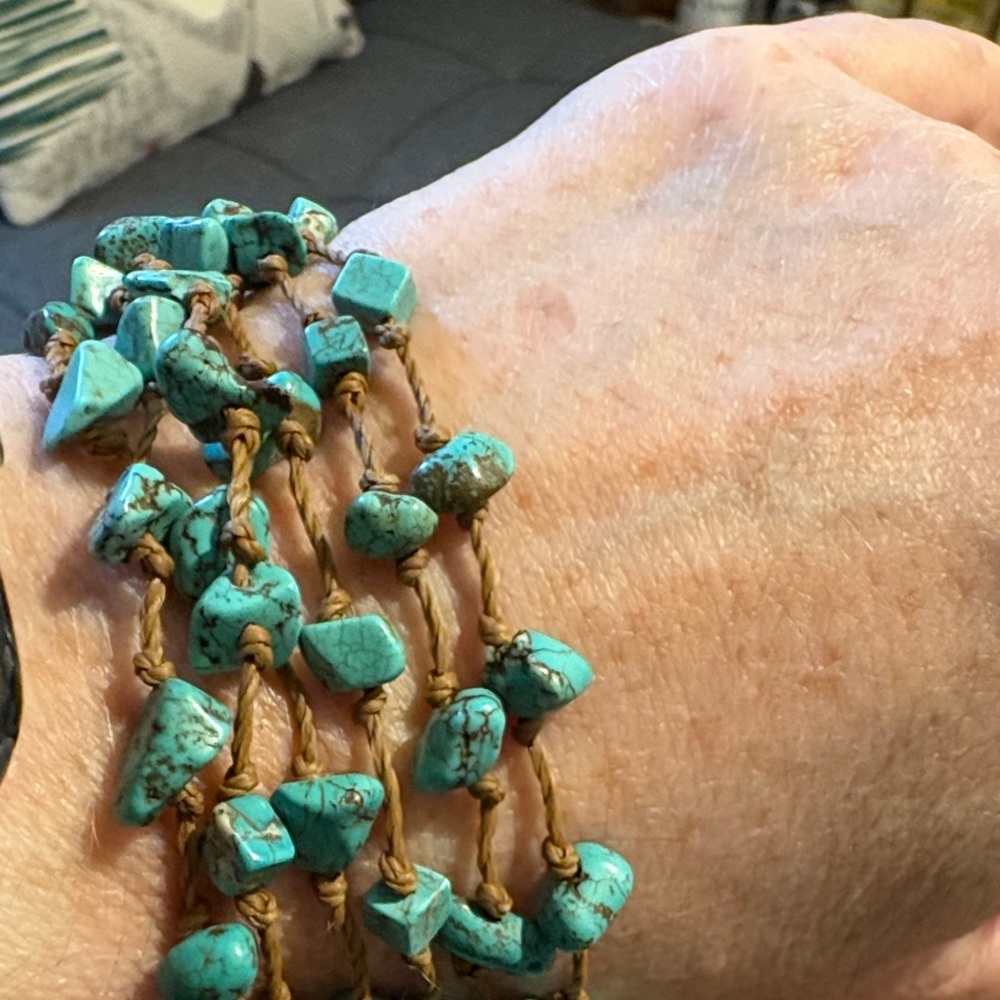 Turquoise Beaded Bracelet